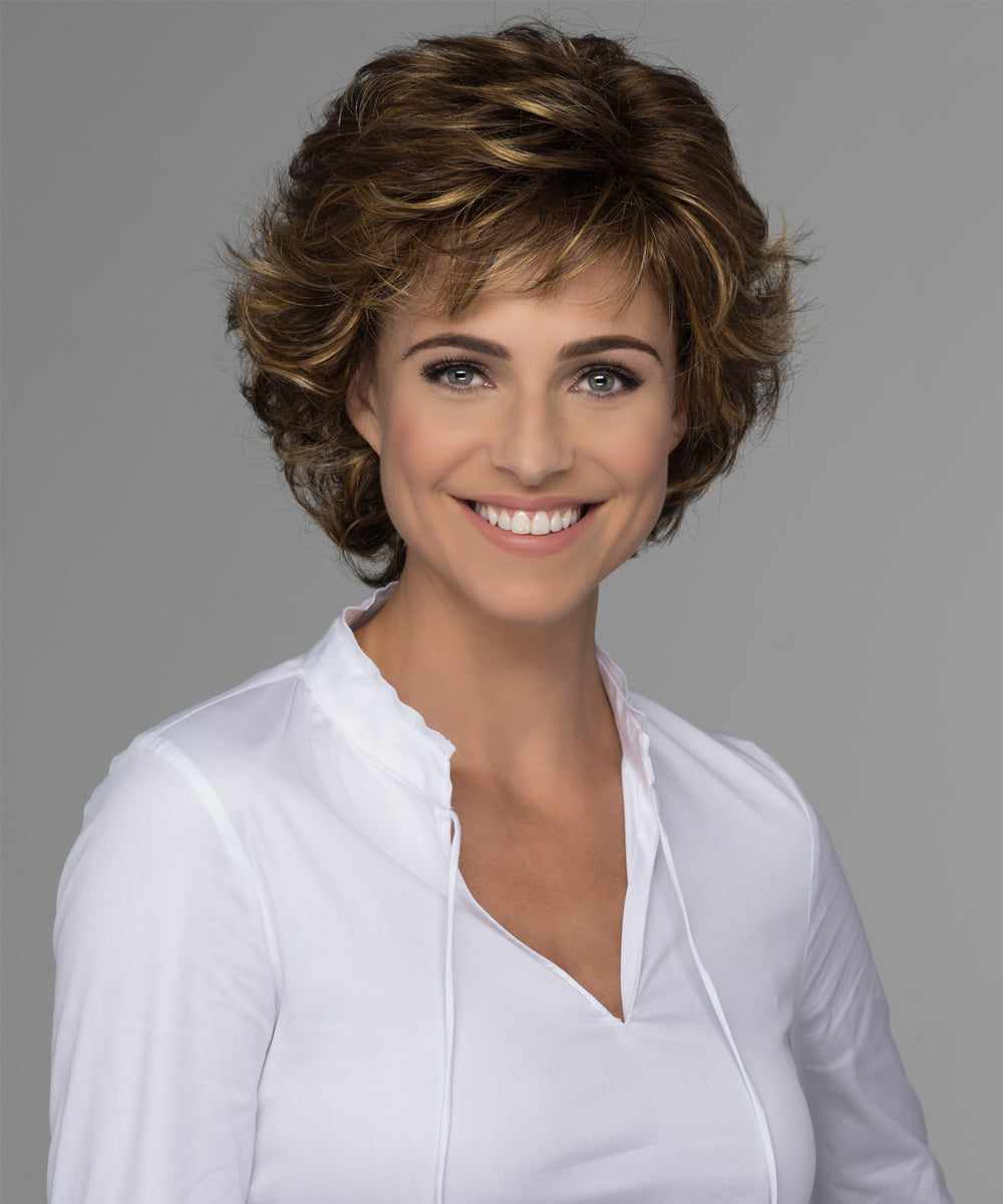 Pure Stretch Cap Synthetic Wig Diana by Estetica Designs shown in CARAMELKISS