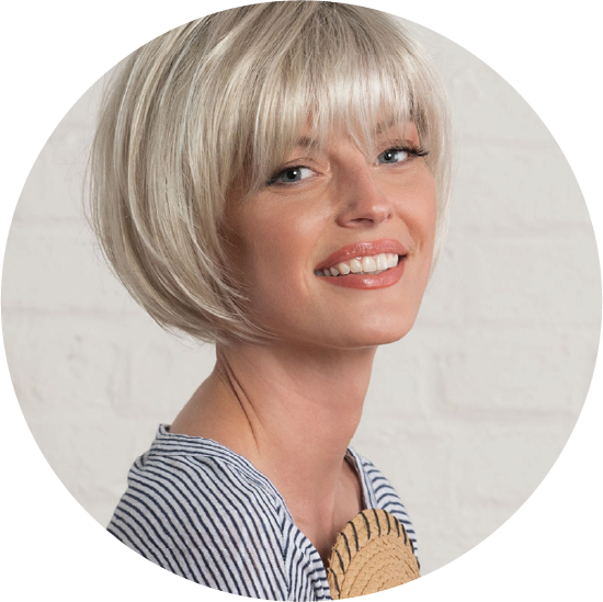 Pure Stretch Cap Synthetic Wig Ellen by Estetica Designs shown in Sunlit Blonde