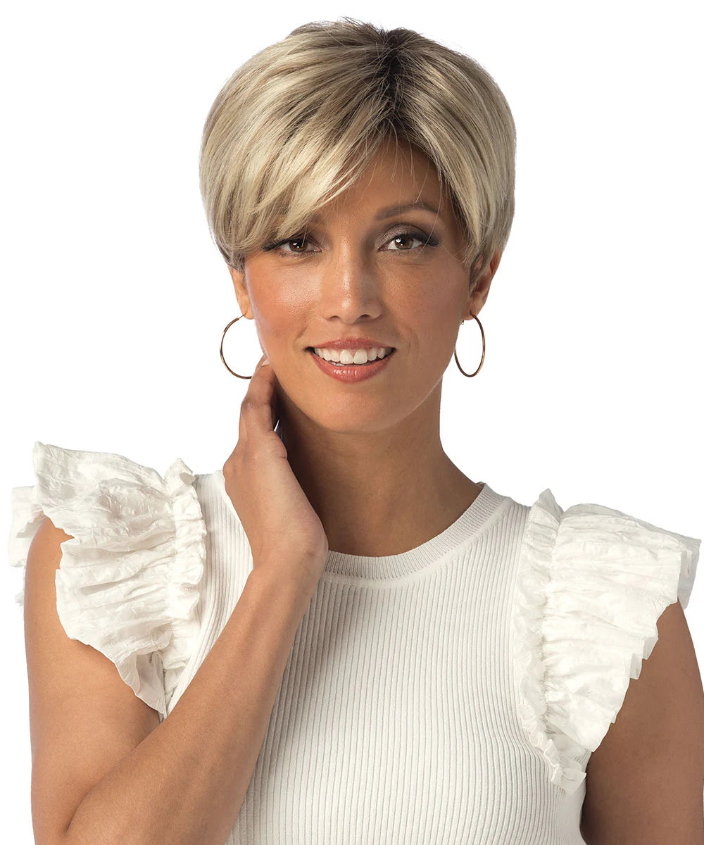 Swiss Lace+ Synthetic Wig Ember by Estetica Designs shown in RH1488RT8