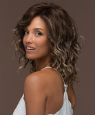 Front Lace Line Synthetic Wig Finn by Estetica Designs shown in Iced Mocha