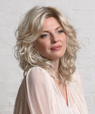 Front Lace Line Synthetic Wig Finn by Estetica Designs shown in Sunlit Blonde