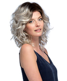 Front Lace Line Synthetic Wig Finn by Estetica Designs shown in Vanilla Macchiato