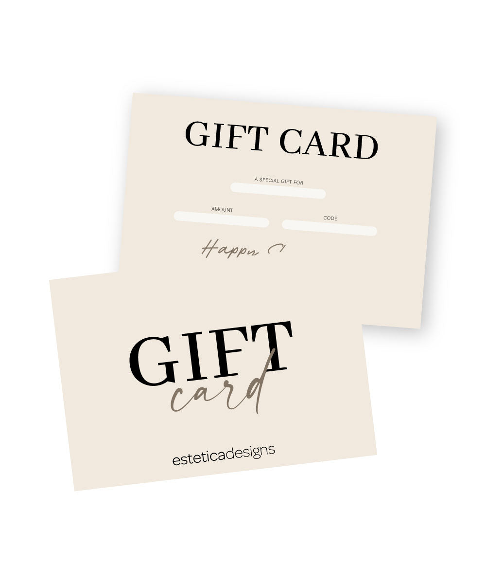 Estetica Designs Gift Card