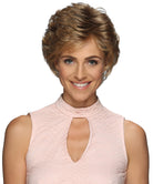 Front Lace Line Synthetic Wig Hallie by Estetica Designs shown in RH268
