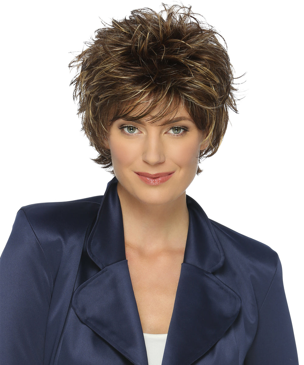 Pure Stretch Cap Synthetic Wig Heidi by Estetica Designs shown in R8/26H