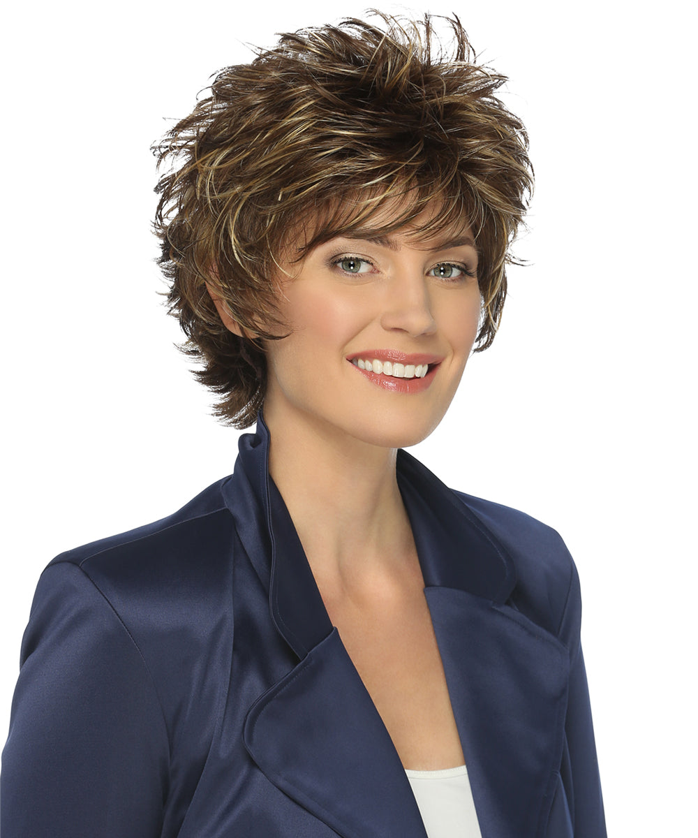 Pure Stretch Cap Synthetic Wig Heidi by Estetica Designs shown in R8/26H