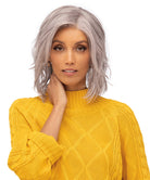 Front Lace Line Synthetic Wig Mellow by Estetica Designs shown in Lilac Haze