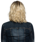Front Lace Line Synthetic Wig Mellow by Estetica Designs shown in RH26/613RT8