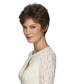 Front Lace Line Synthetic Wig Petite Valerie by Estetica Designs shown in R9/12 