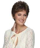 Front Lace Line Synthetic Wig Petite Valerie by Estetica Designs shown in R9/12 