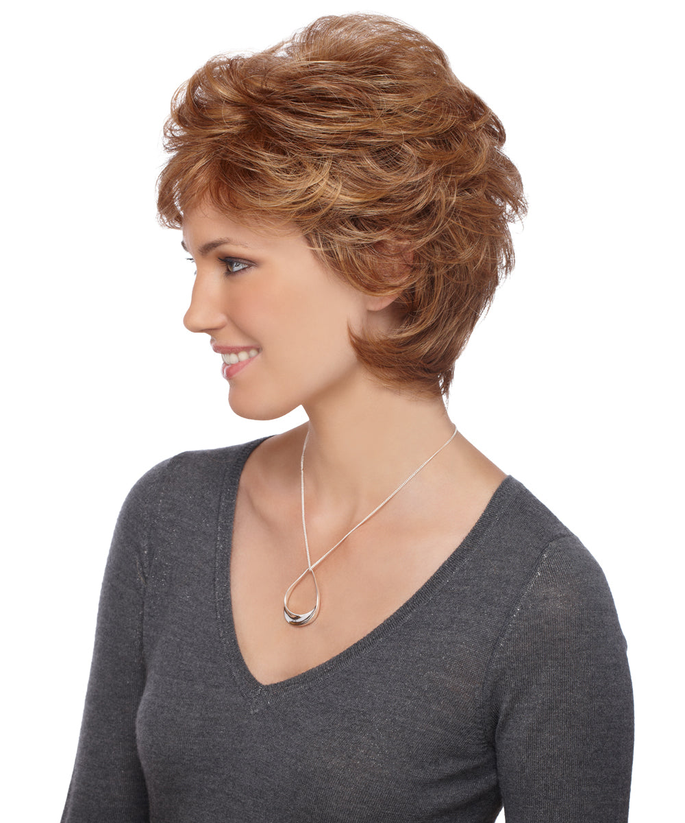 Pure Stretch Cap Synthetic Wig Rebecca by Estetica Designs shown in R30/28/26
