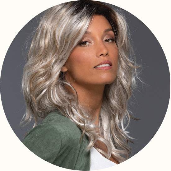 Pure Stretch Cap Synthetic Wig Reeves by Estetica Designs shown in Vanilla Macchiato