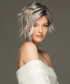 Front Lace Line with Lace Part Synthetic Wig Ryan by Estetica Designs shown in CHROMERT1B