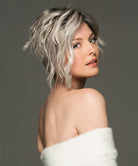 Front Lace Line with Lace Part Synthetic Wig Ryan by Estetica Designs shown in CHROMERT1B