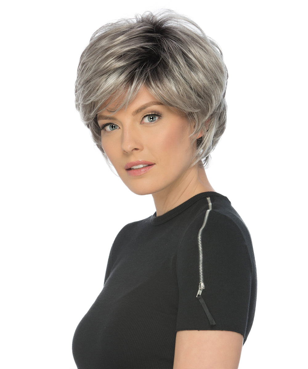 Pure Stretch Cap Synthetic Wig True by Estetica Designs shown in CHROMERT1B