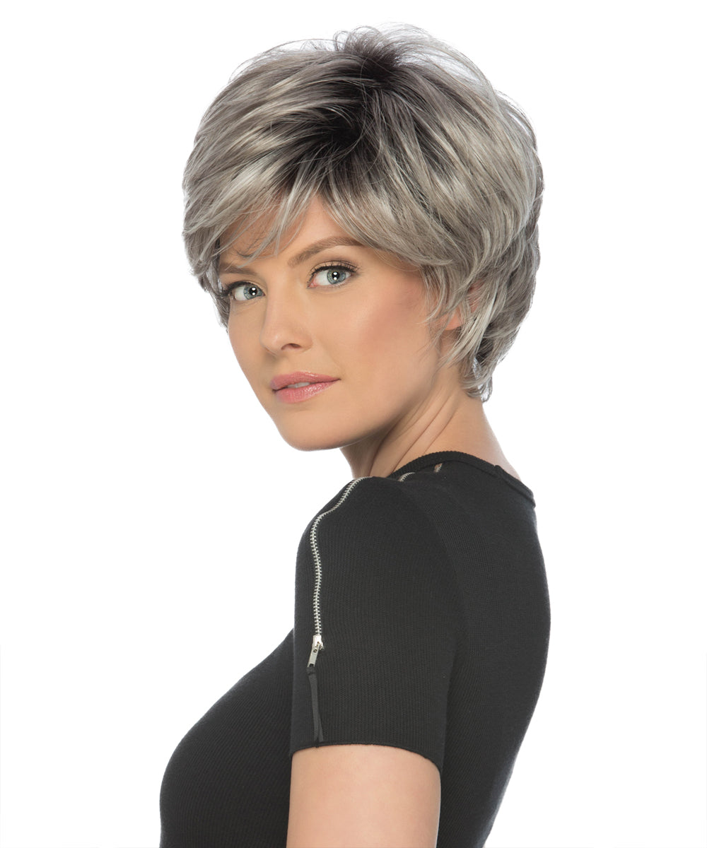 Pure Stretch Cap Synthetic Wig True by Estetica Designs shown in CHROMERT1B