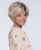 Pure Stretch Cap Synthetic Wig True by Estetica Designs shown in Sunlit Blonde